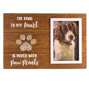 String Art 4x6 Paw Print Pet Picture Frame